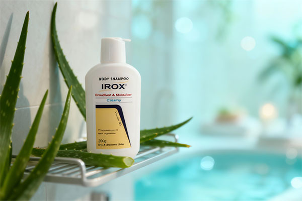 شامپو بدن کرم‌دار ایروکس با ترکیبات مرطوب‌کننده برای پوست حساس