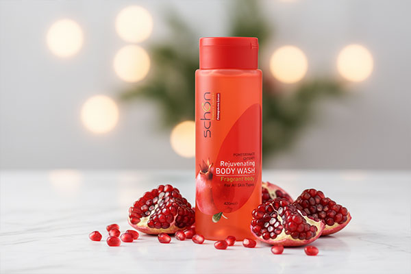 شامپو بدن انار شون با دانه‌های انار