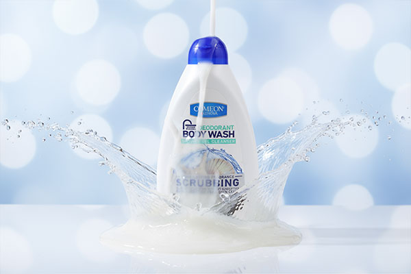 بافت ژلی شامپو بدن لایه بردار کامان