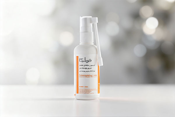 بطری لوسیون متعادل کننده چربی سر فولیکا