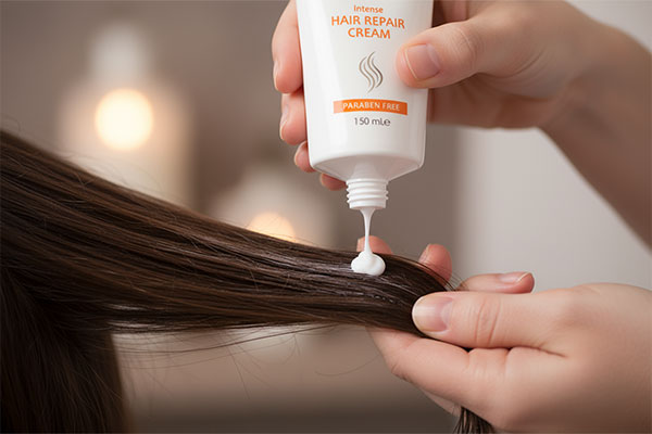 نحوه استفاده از کرم ترمیم کننده مو سینره