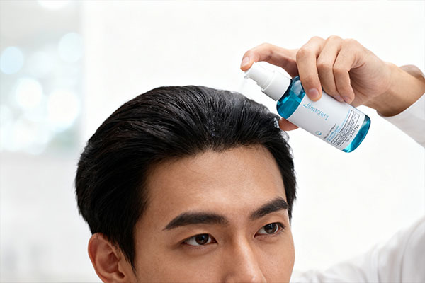 How to use hair growth tonic on scalp