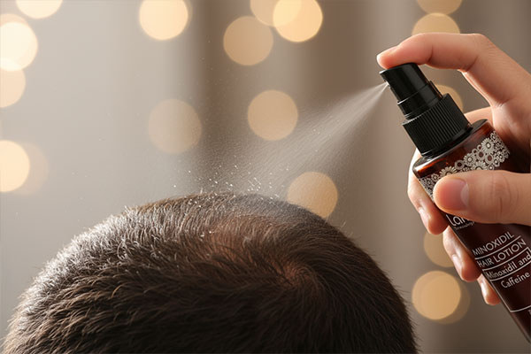 نحوه استفاده از محلول ماینوکسیدیل لامینین برای مو