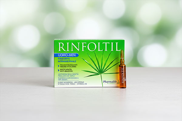 بستهبندی ویالهای محلول تقویت کننده مو رینفولتیل مردانه