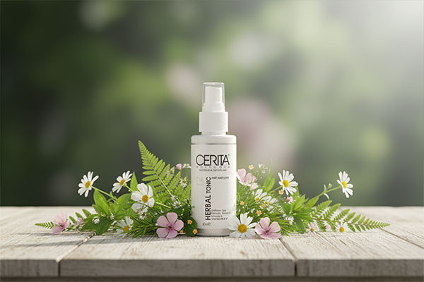 تونیک گیاهی T2 سریتا در کنار عناصر طبیعی