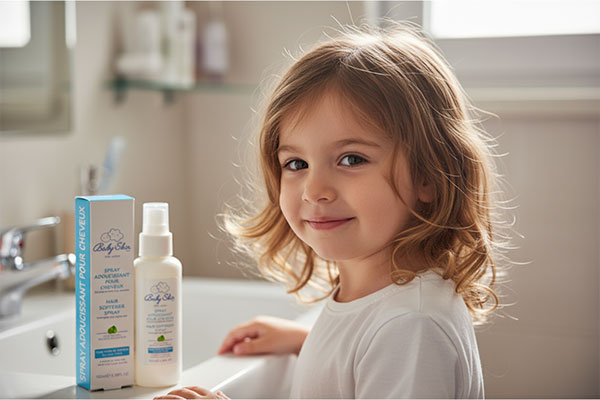 اسپری گره باز کن مو بیبی اسکین برای موهای کودکان