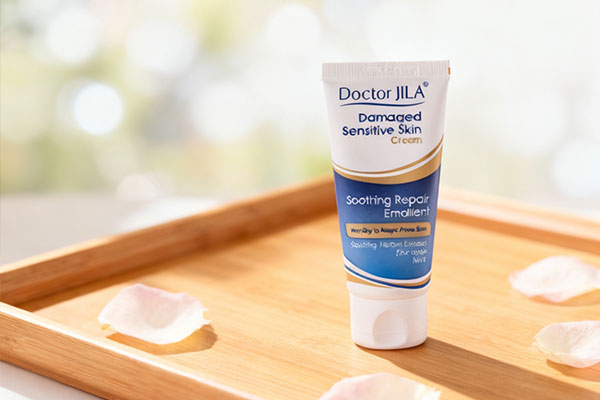 کرم رطوبت‌رسان پوست حساس با ترکیبات طبیعی