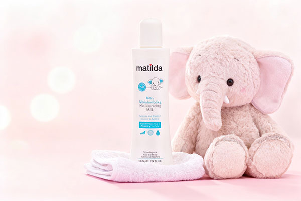 شیر مرطوب کننده کودک ماتیلدا برای پوست حساس کودکان