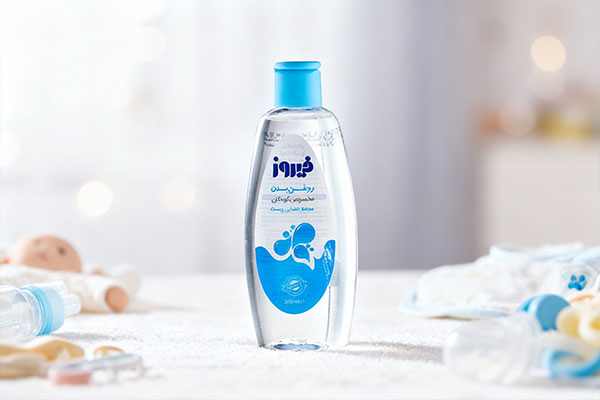 بطری روغن بدن کودک فیروز