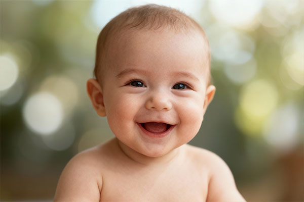 Baby skin protection with moisturizing cream