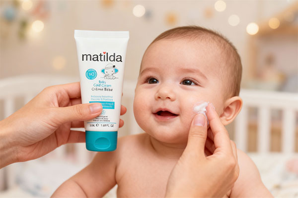 محافظت از پوست کودک با کلد کرم کودک ماتیلدا