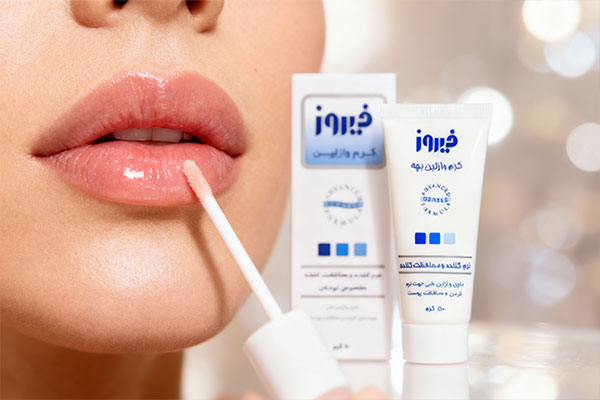 درمان خشکی لب با وازلین کودک فیروز