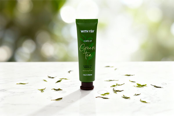 کرم مرطوب کننده چای سبز ویت یو با عصاره طبیعی
