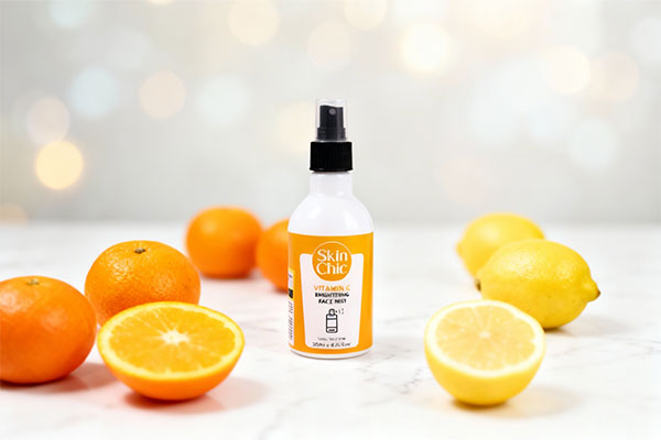 اسپری آبرسان صورت ویتامین سی اسکین شیک با مرکبات تازه