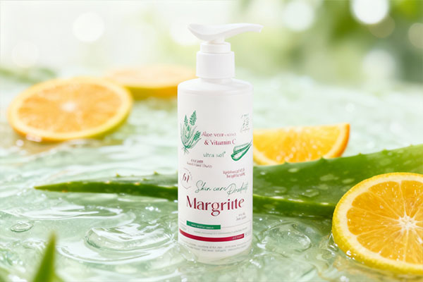 کرم آبرسان آلوئه ورا مارگریت با عصاره طبیعی