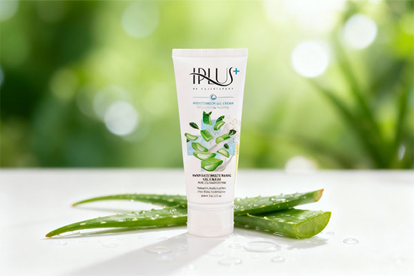 کرم ژل آبرسان آلوئه ورا آی پلاس با آلوئه ورا تازه برای هیدراتاسیون پوست