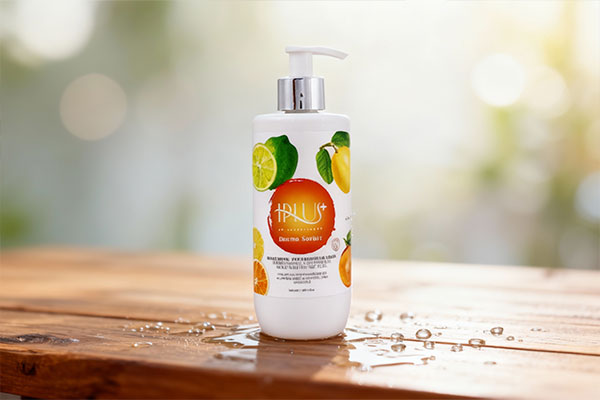 ژل آبرسان آی پلاس با نماد رطوبت و تازگی