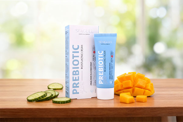 کرم مرطوب کننده پری بیوتیک سی گل با مواد طبیعی خیار و انبه