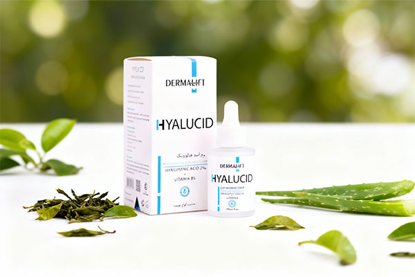 آبرسانی عمیق پوست با سرم هیالورونیک اسید درمالیفت