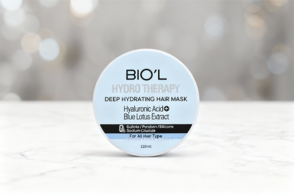 ماسک مو هیدرو تراپی بیول با هیالورونیک اسید و گل نیلوفر آبی