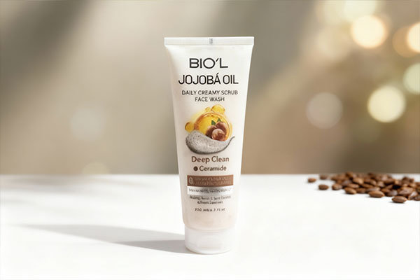 نحوه استفاده از شوینده کرمی روغن جوجوبا بیول برای پاکسازی پوست