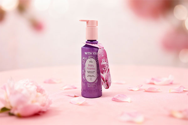 شوینده صورت Pink Peonies ویت یو برای پوست خشک و معمولی