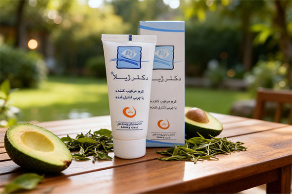 کرم آبرسان رنگی دکتر ژیلا با مواد طبیعی مراقبت از پوست