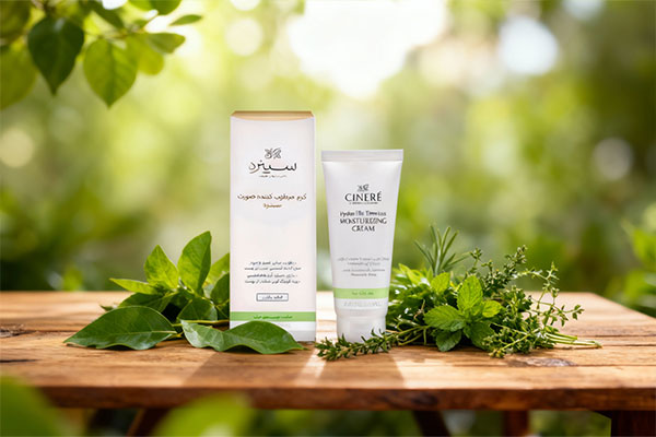 کرم آبرسان پوست چرب سینره با ترکیبات طبیعی