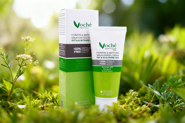 مرطوب کننده پوست چرب وچه با بافت سبک و جذب سریع