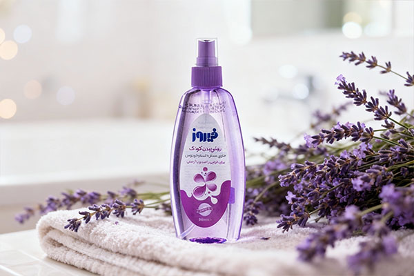 روغن بدن اسطوخودوس برای مراقبت از پوست کودک و بزرگسال