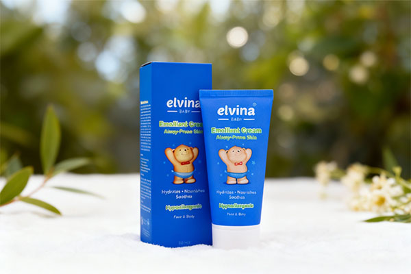 تسکین و رطوبت‌رسانی پوست کودک با کرم مرطوب‌کننده الوینا