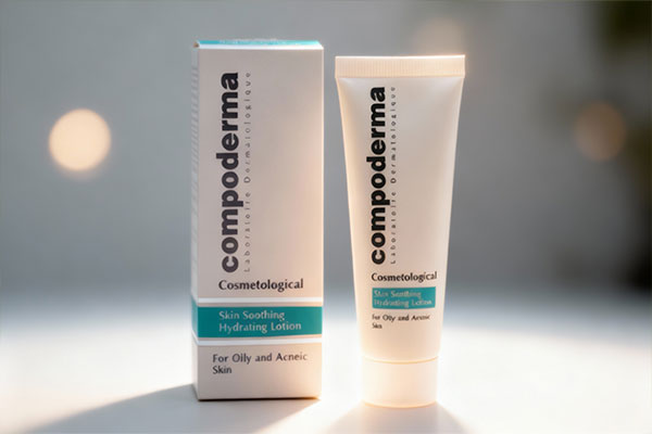لوسیون مرطوب‌کننده پوست چرب کامپودرما برای کنترل چربی