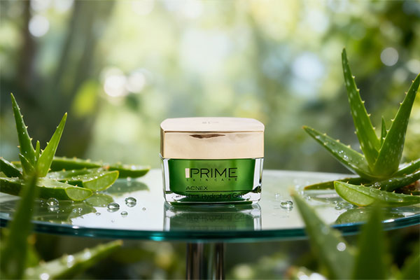 ژل آبرسان موثر پوست چرب پریم با برگهای آلوئهورا