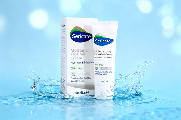 ژل کرم مرطوب کننده سری کیت پوست چرب با افکت آب