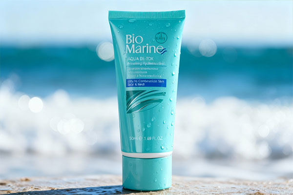 فلوئید آبرسان و مات کننده پوست چرب بایومارین با قطرات آب