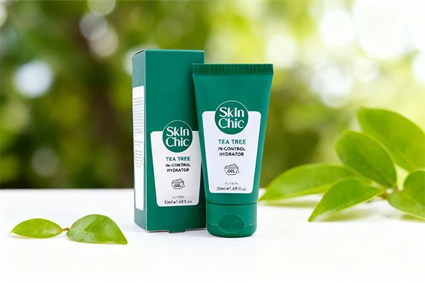 ژل کرم آبرسان پوست چرب درخت چای اسکین شیک برای پوست‌های چرب