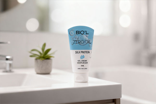 ژل کرم مرطوبکننده بیول ابریشم برای پوست چرب