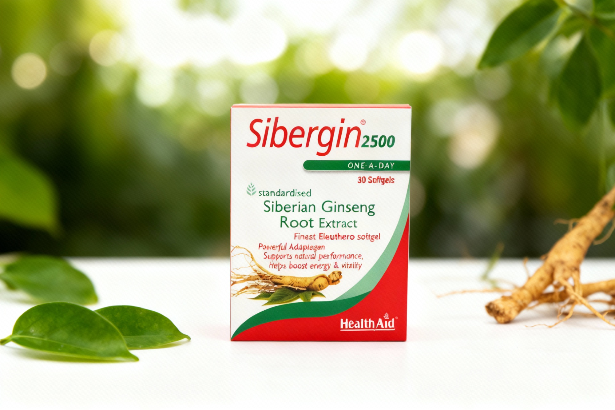 کپسول سیبرجین 2500 هلث اید با عصاره جینسینگ سیبری