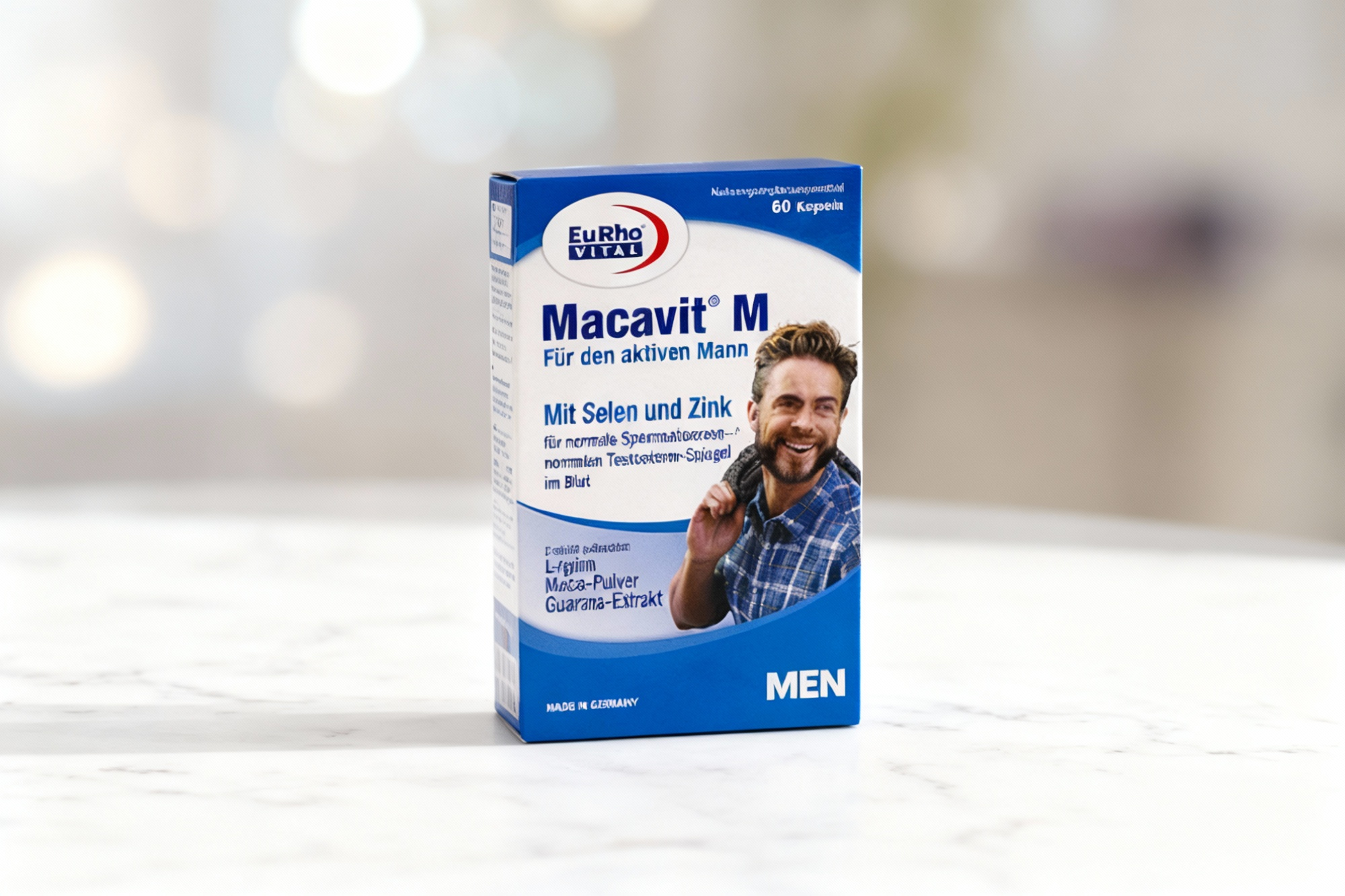 کپسول ماکاویت ام یوروویتال برای تقویت قوای جنسی آقایان