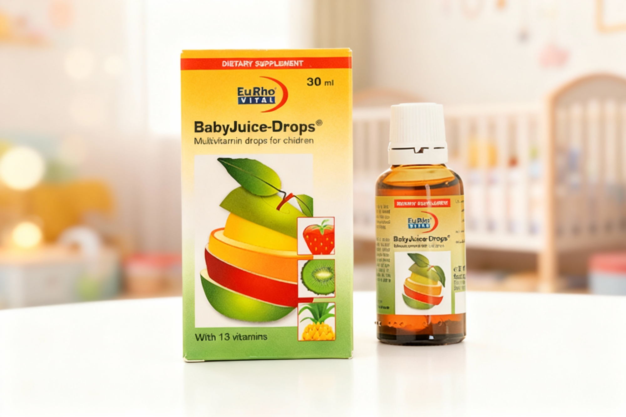 قطره مولتی ویتامین بیبی جویس برای کودکان