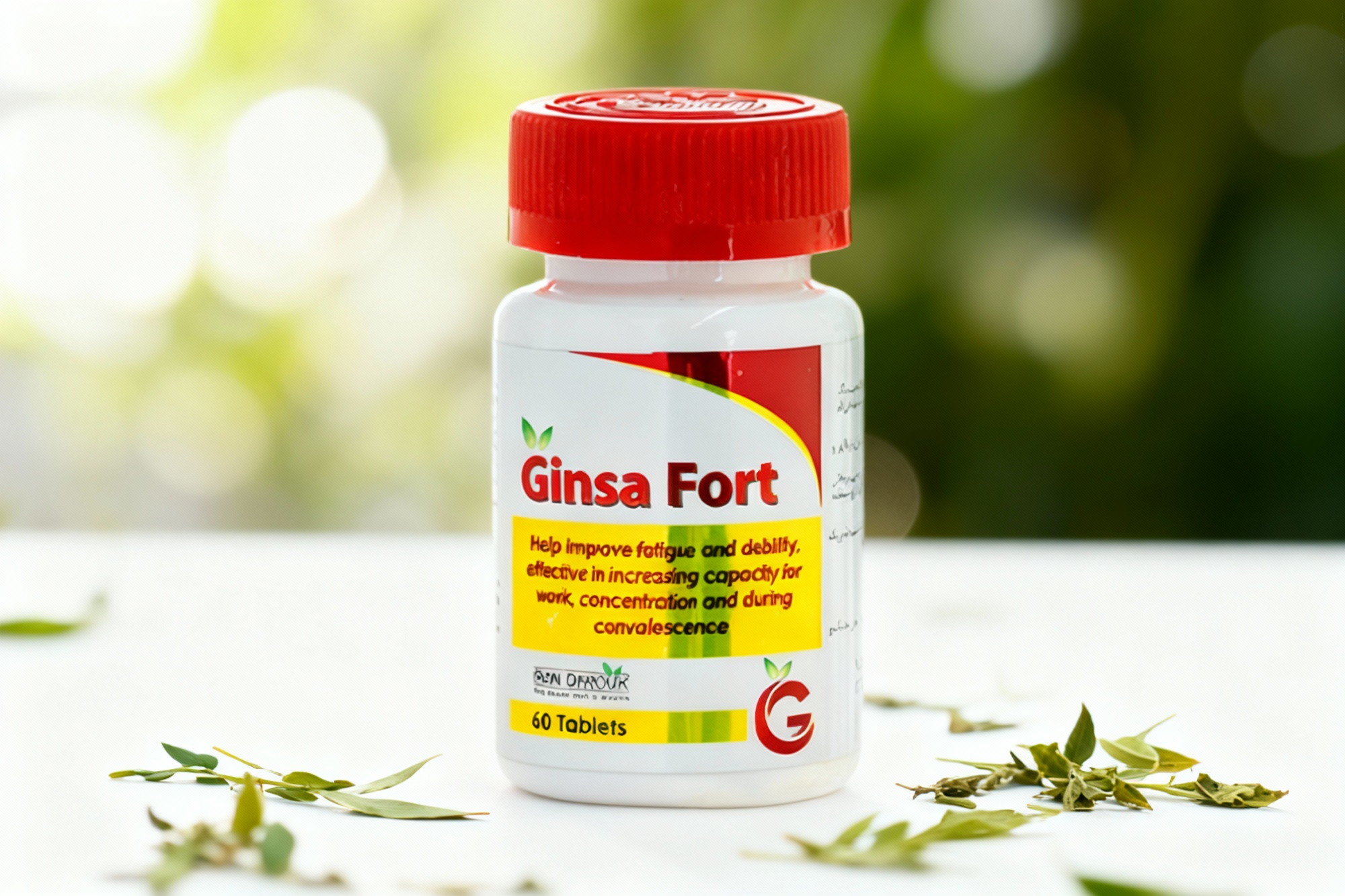 قرص جینسا فورت ایران داروک با کیفیت بالا