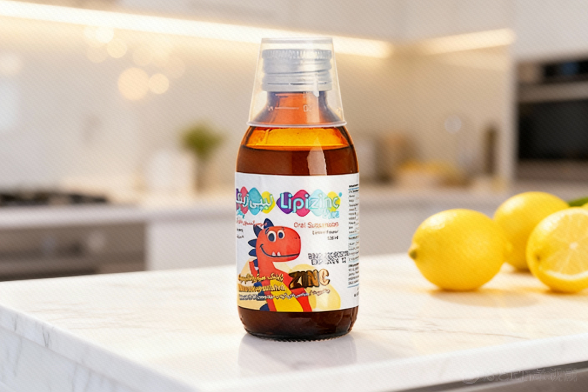 شربت لیپی زینک پلاس کیمازی برای کودکان