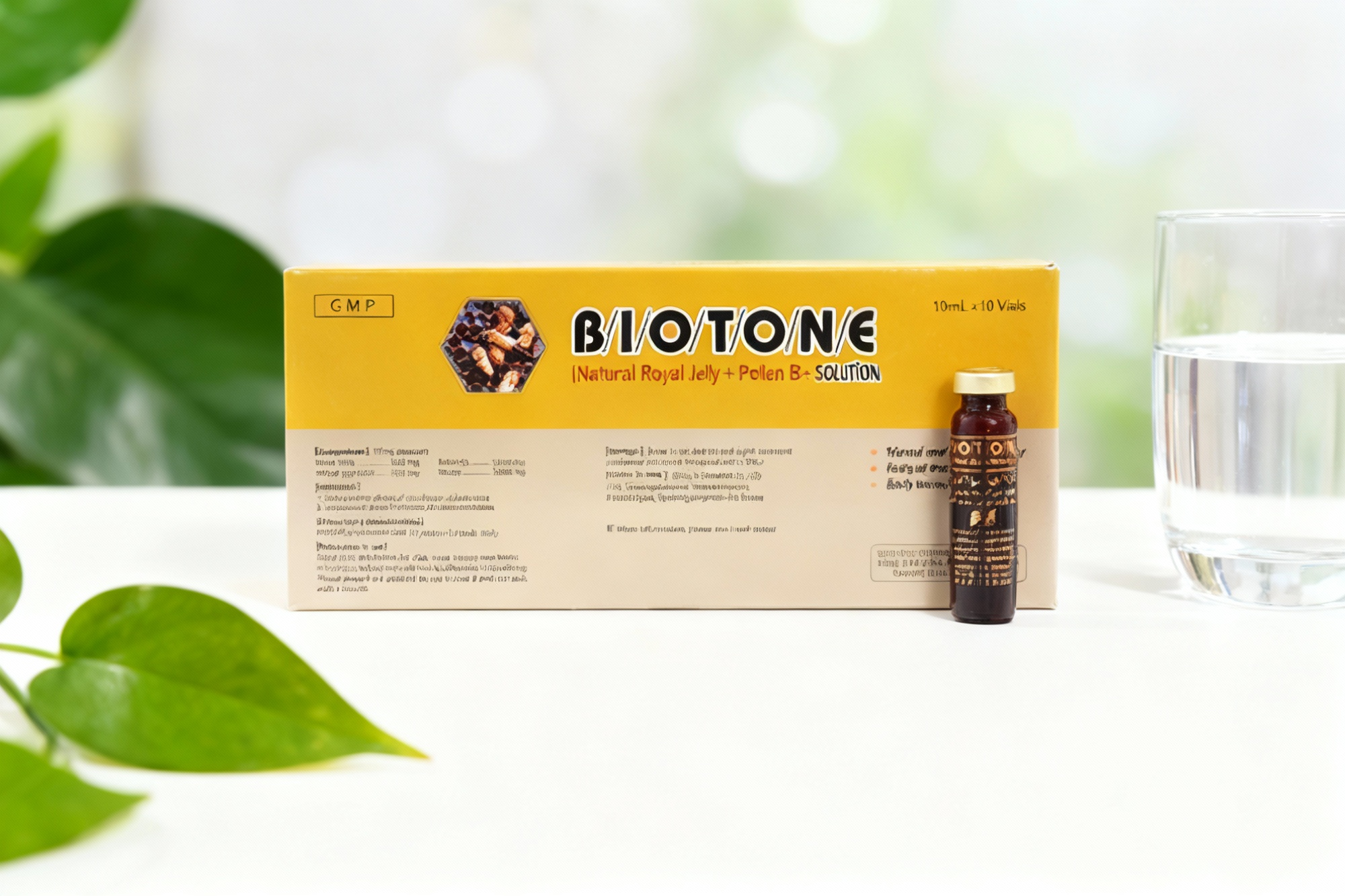 ویال خوراکی بایوتن با ترکیبات طبیعی