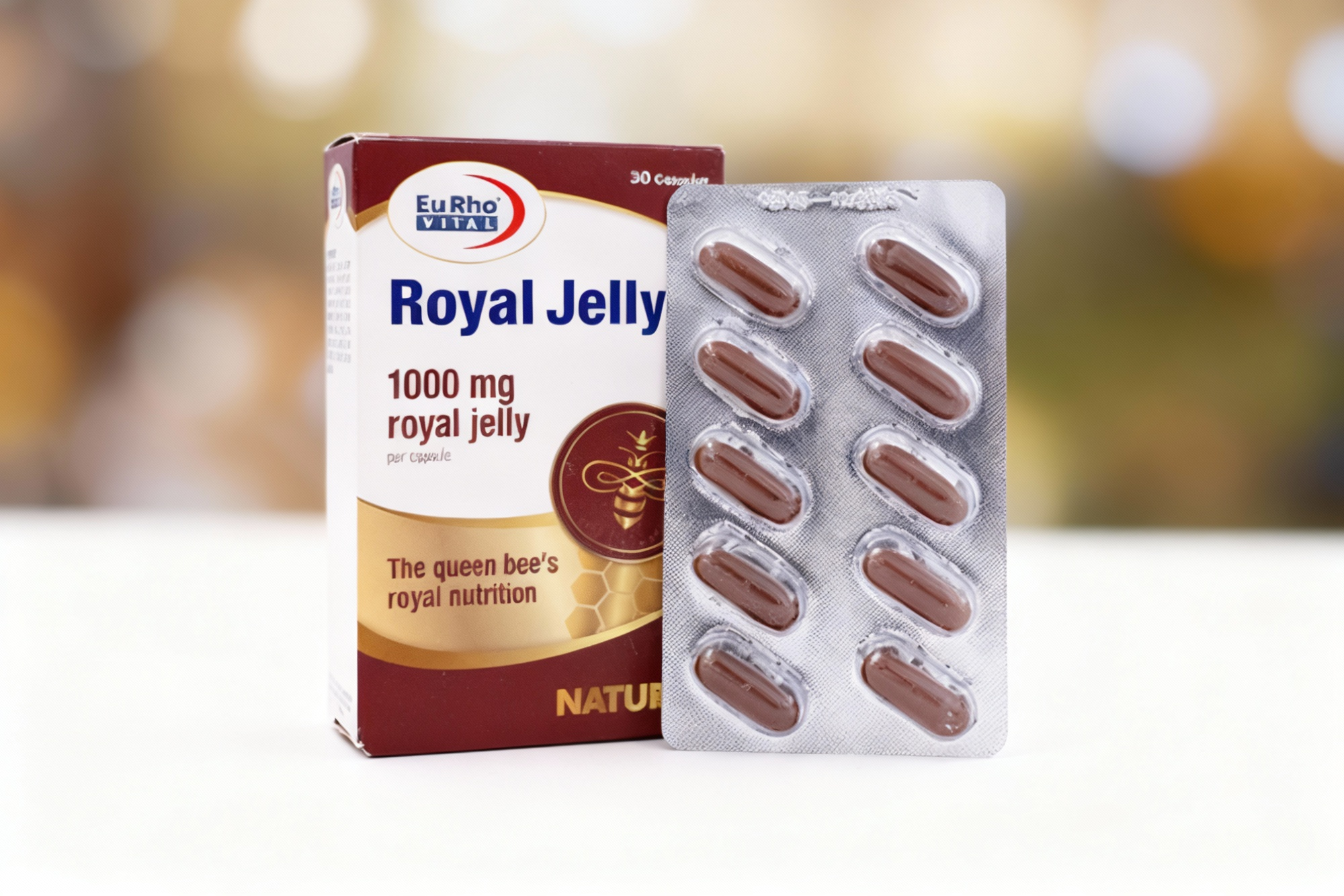 مزایای طبیعی کپسول رویال ژلی یوروویتال برای انرژی و سلامت