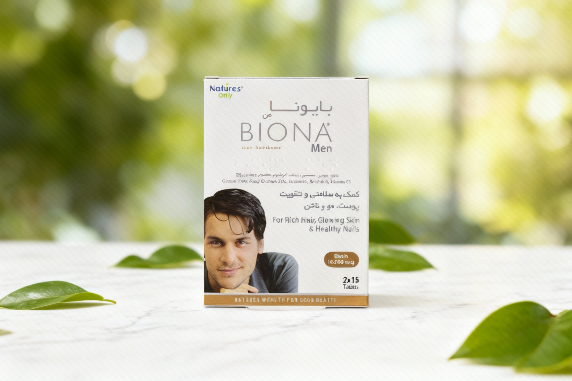 قرص بایونا من نیچرز اونلی برای سلامت پوست و مو