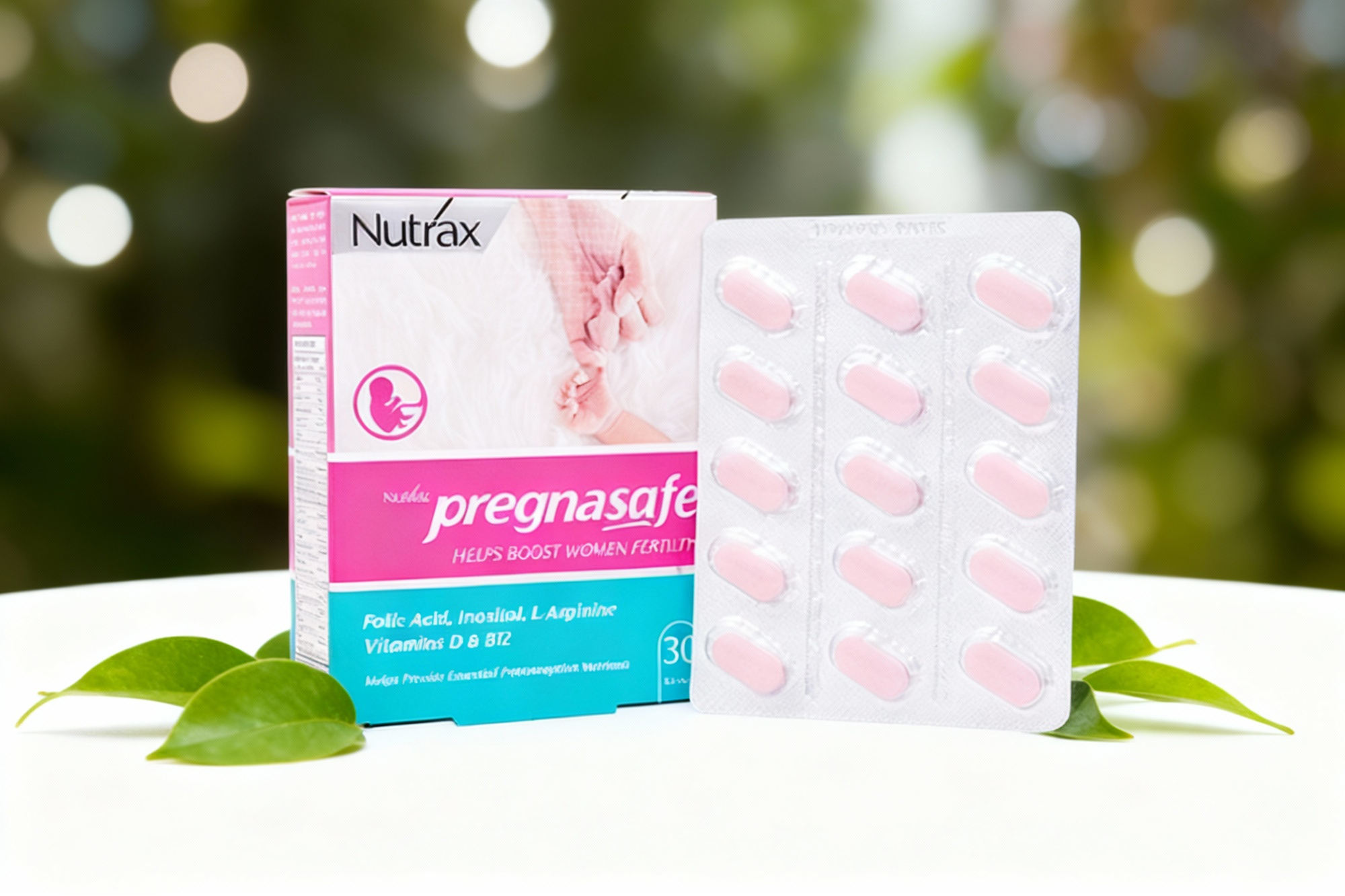 تصویر بسته‌بندی مکمل تقویت باروری بانوان پرگناسیف نوتراکس