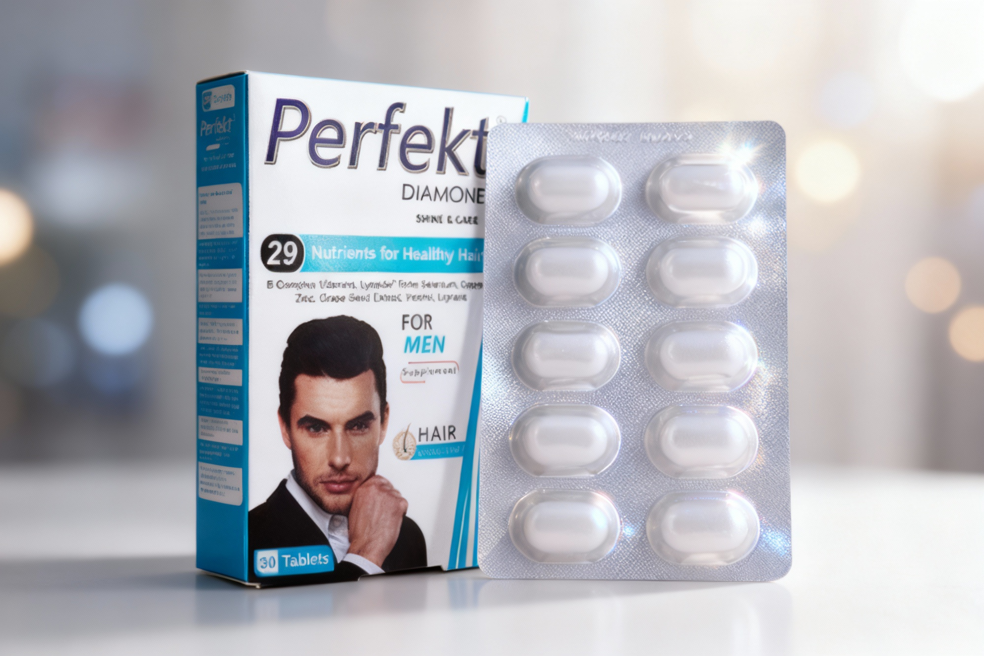 حفظ رنگ طبیعی مو با پرفکت دایموند آقایان