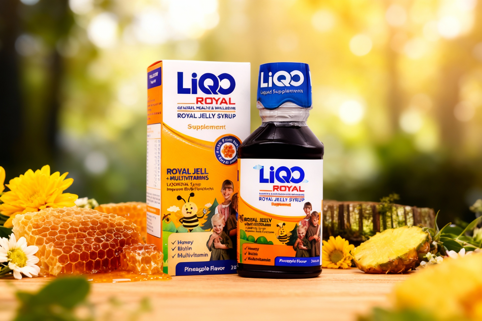 شربت لیکو رویال با ترکیبات طبیعی برای سلامت بدن