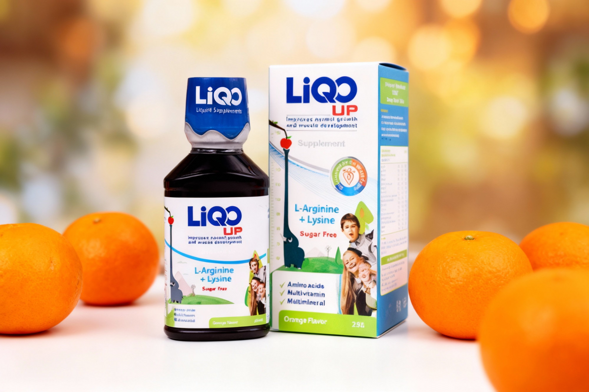 شربت لیکو آپ ابیان فارمد برای رشد و سلامت بدن