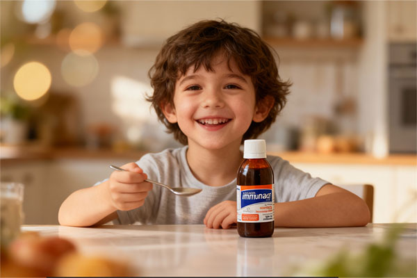 خانواده سالم با شربت ایمیونس ویتابیوتیکس